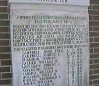 Post Office marker